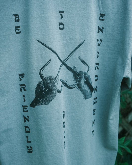 Mind Body Spirit on Gray