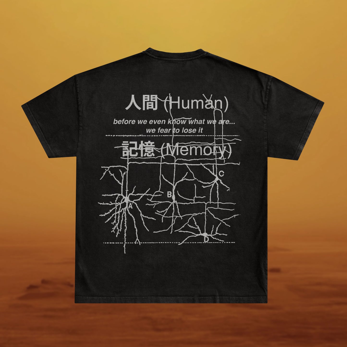 Human Memory on Black - Blade Runner 2049