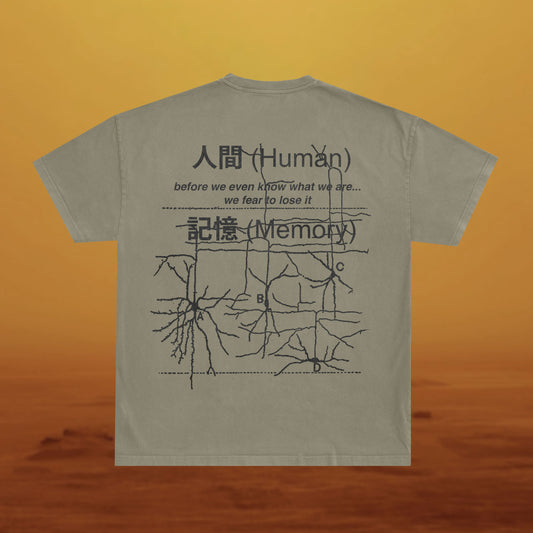 Human Memory on Khaki - Blade Runner 2049