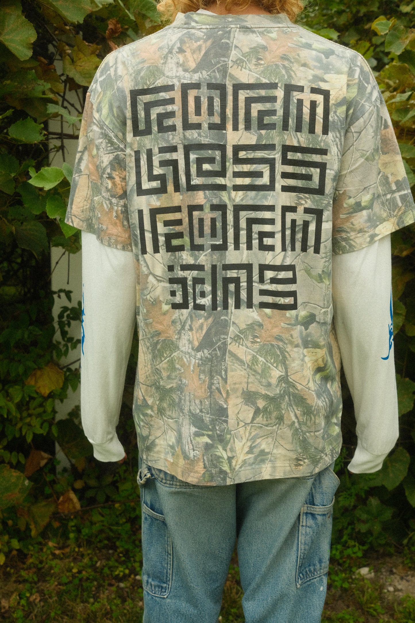 Self Titled on Vintage Wood Camo 2fer
