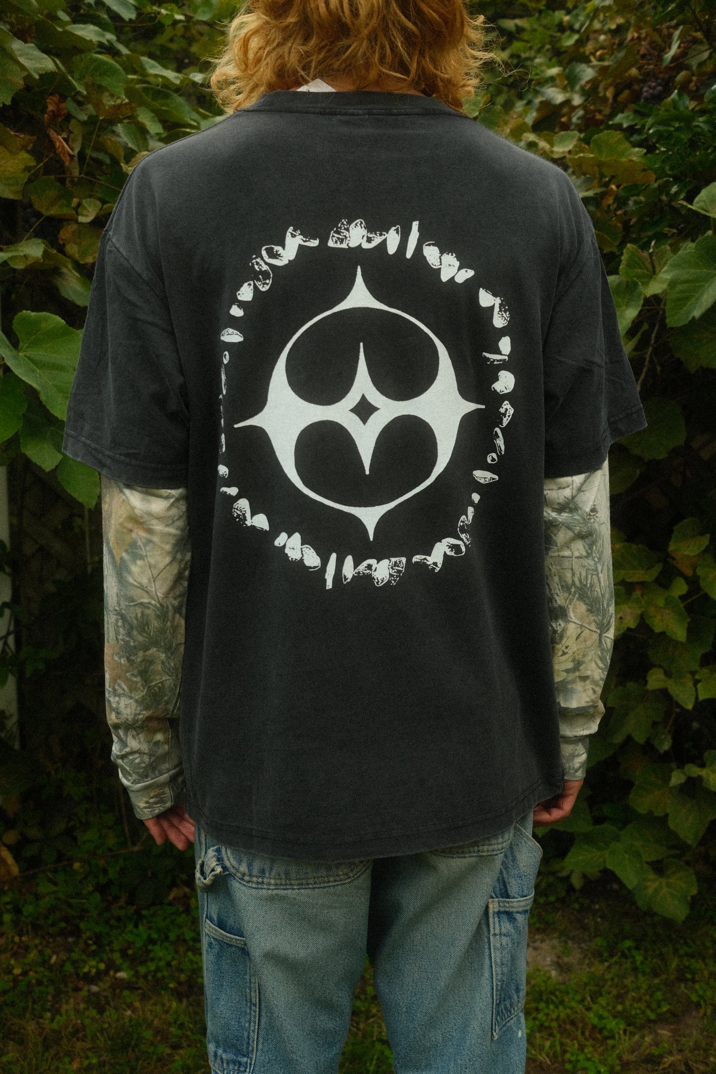 Light Stones on Vintage Black Camo 2fer