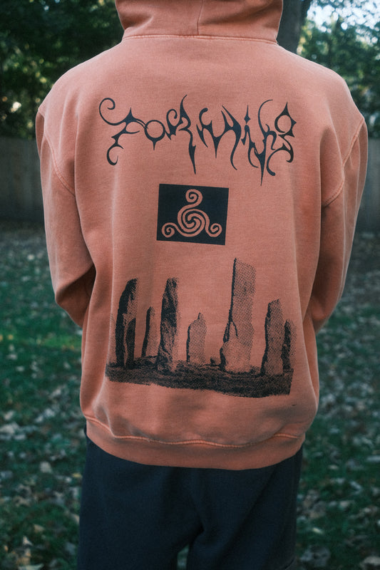 Stone & Steel on Faded Orange Hood