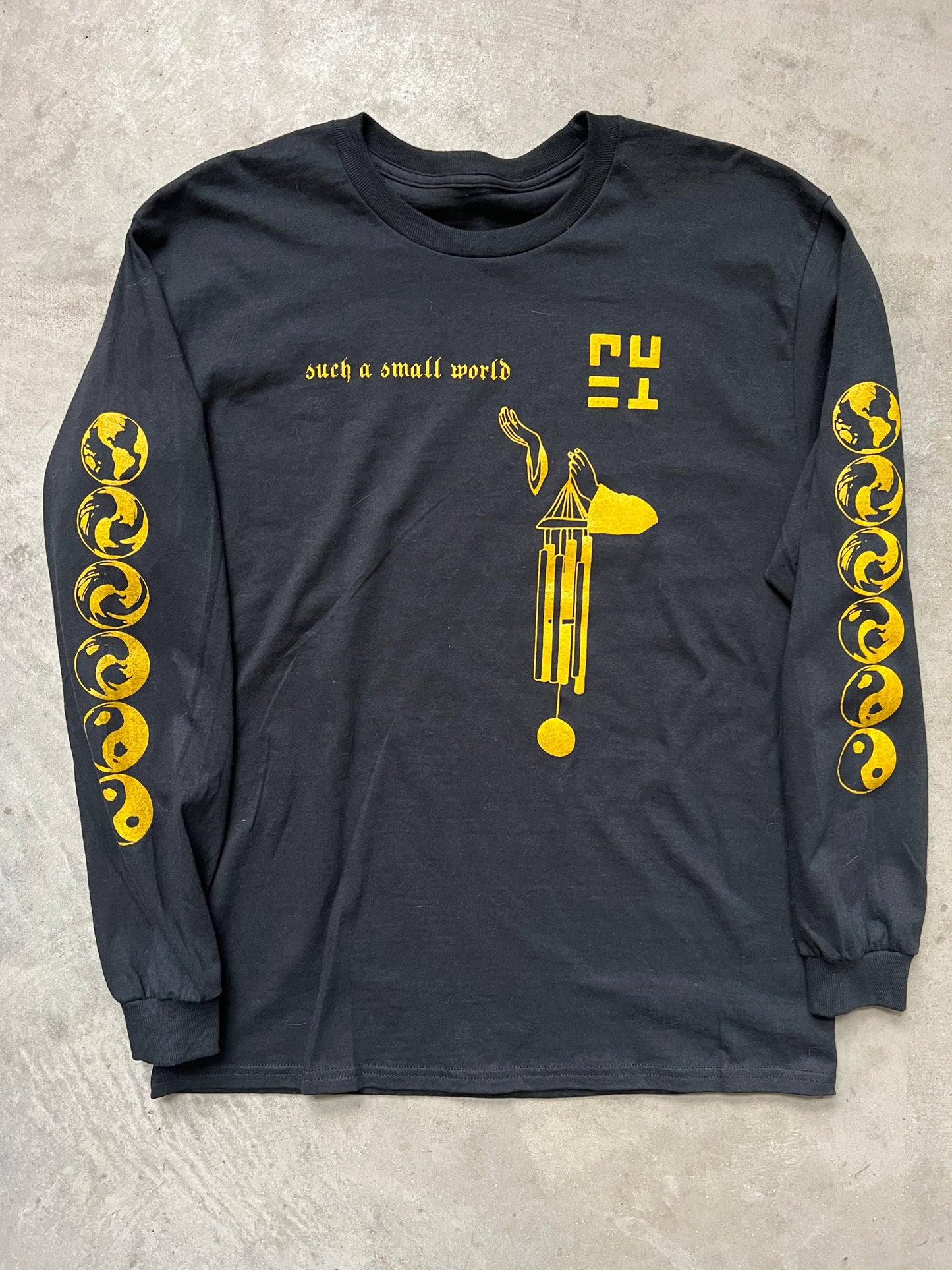 Such A Small World Long Sleeve on Black or Red
