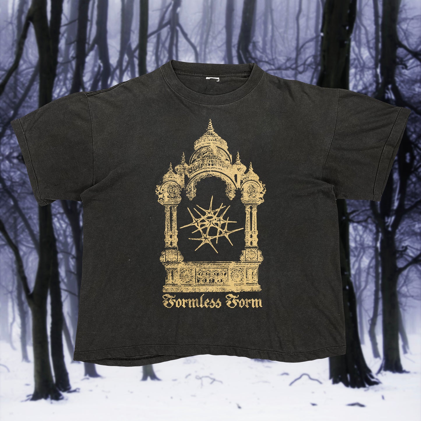 Formless Temple Shirt Gold Sigil
