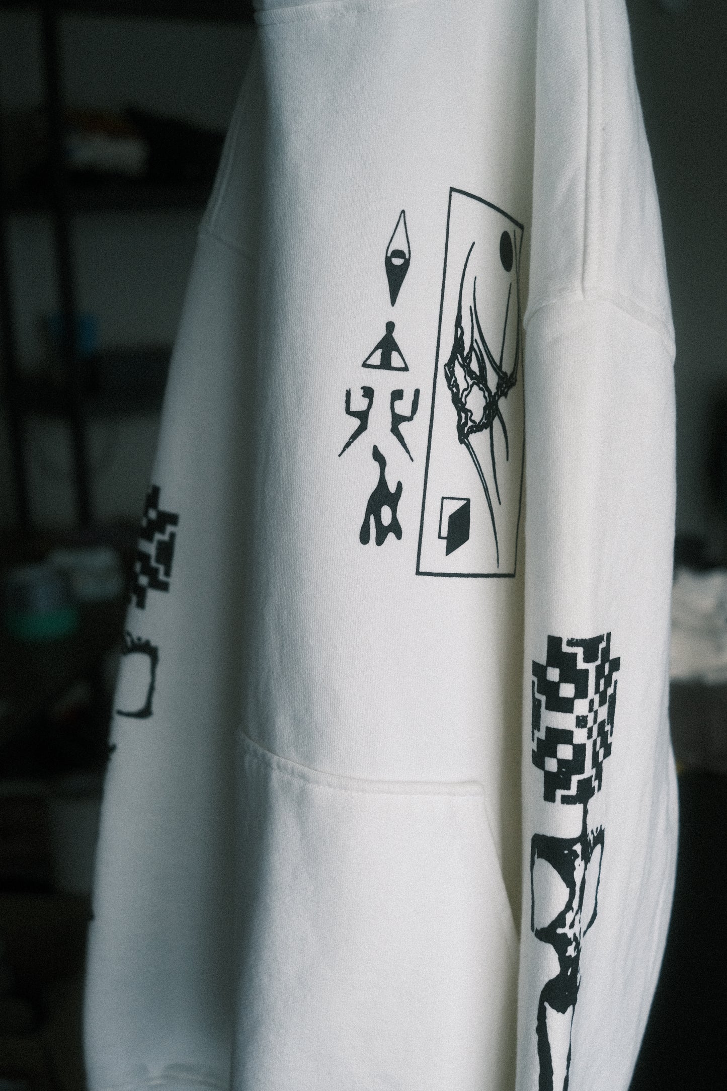 Prophecy on White Hoodie