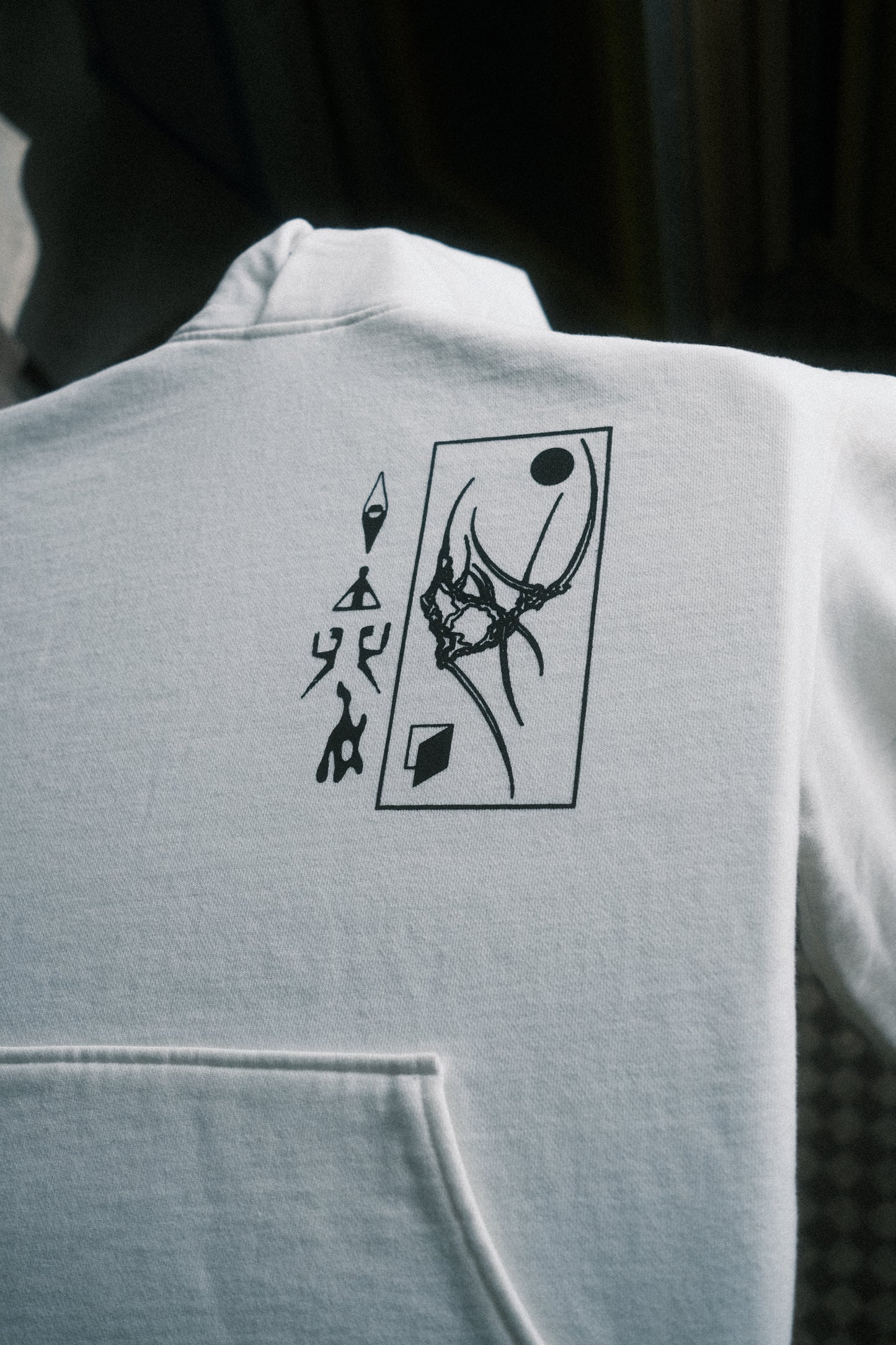 Prophecy on White Hoodie