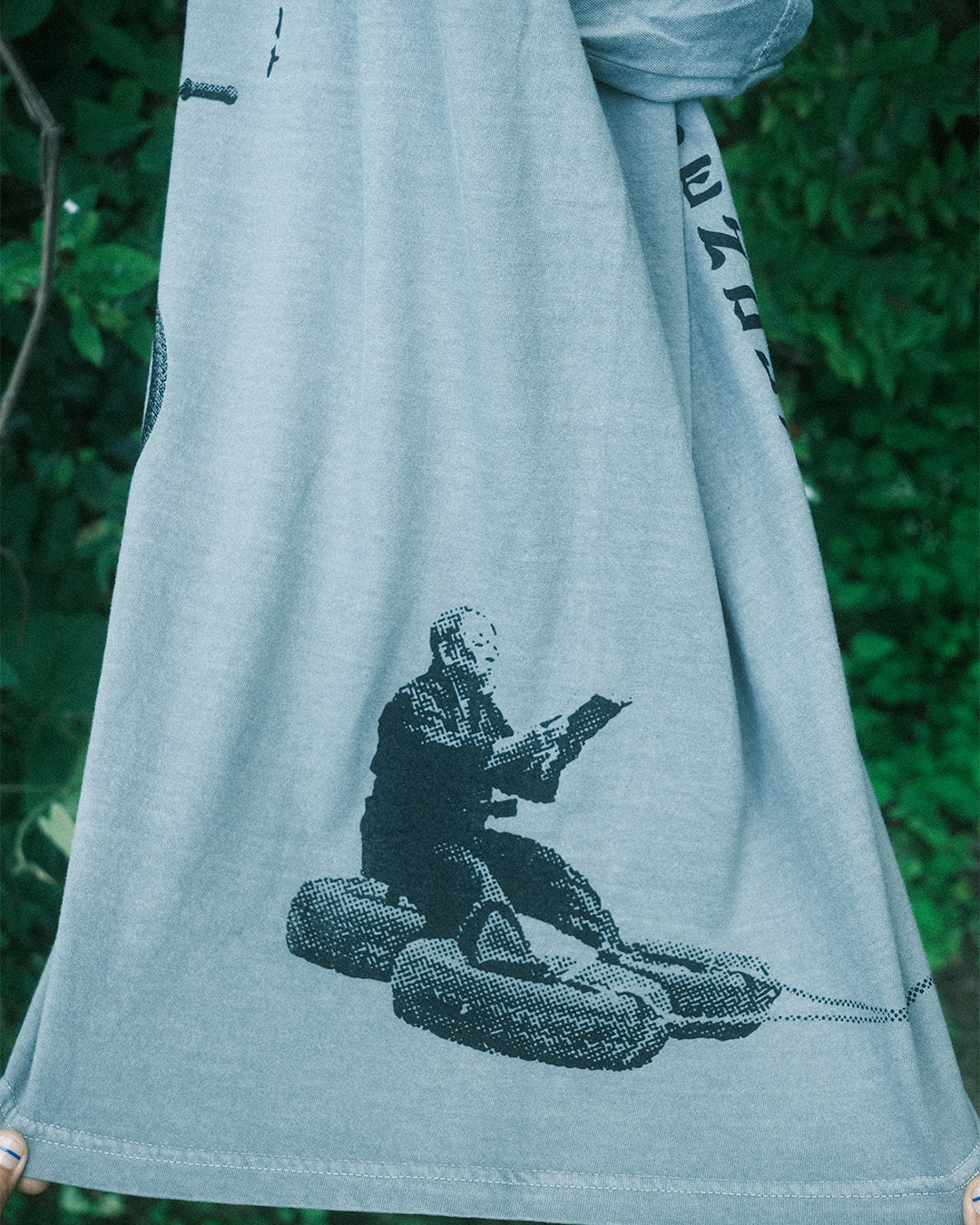 Mind Body Spirit on Gray