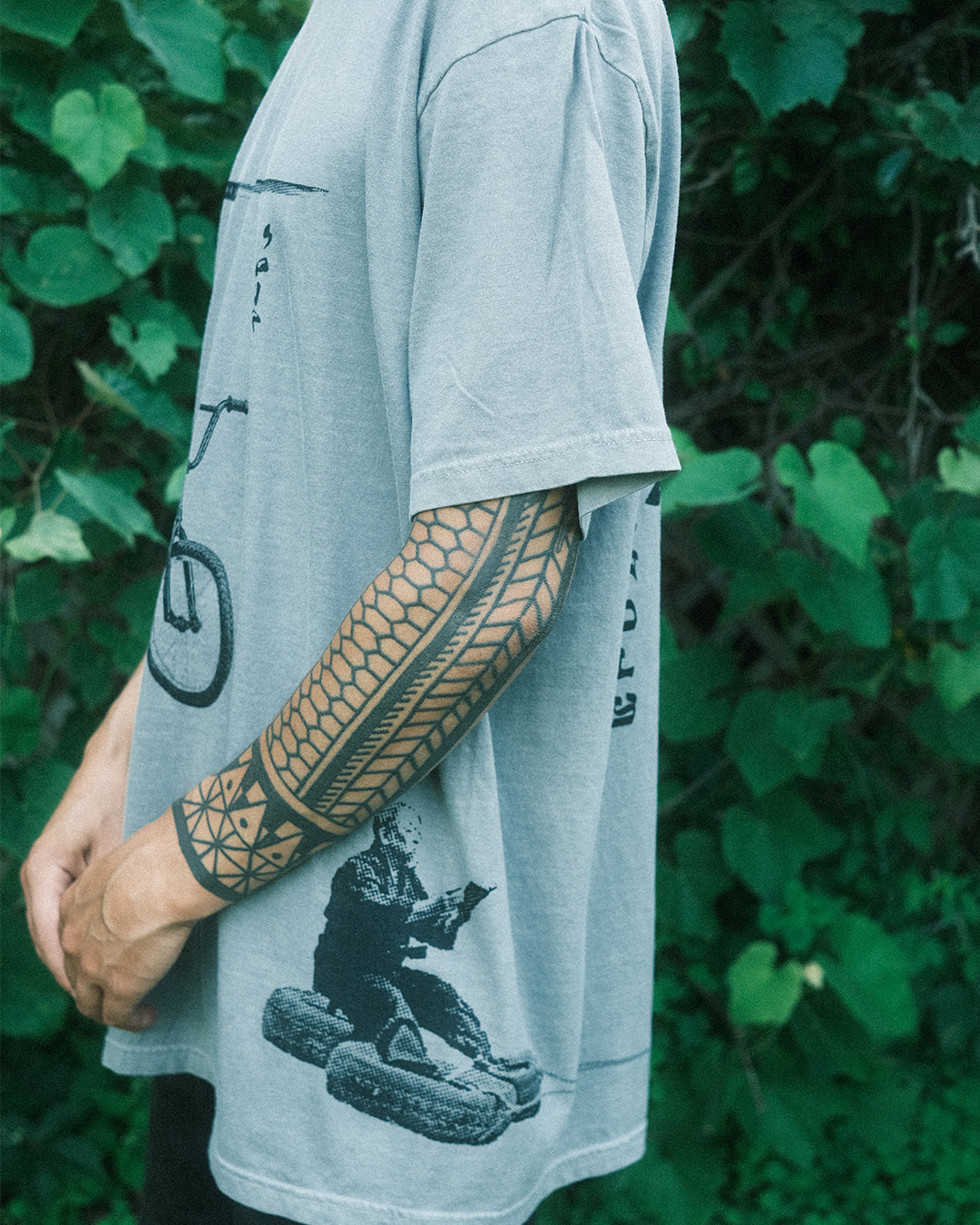 Mind Body Spirit on Gray