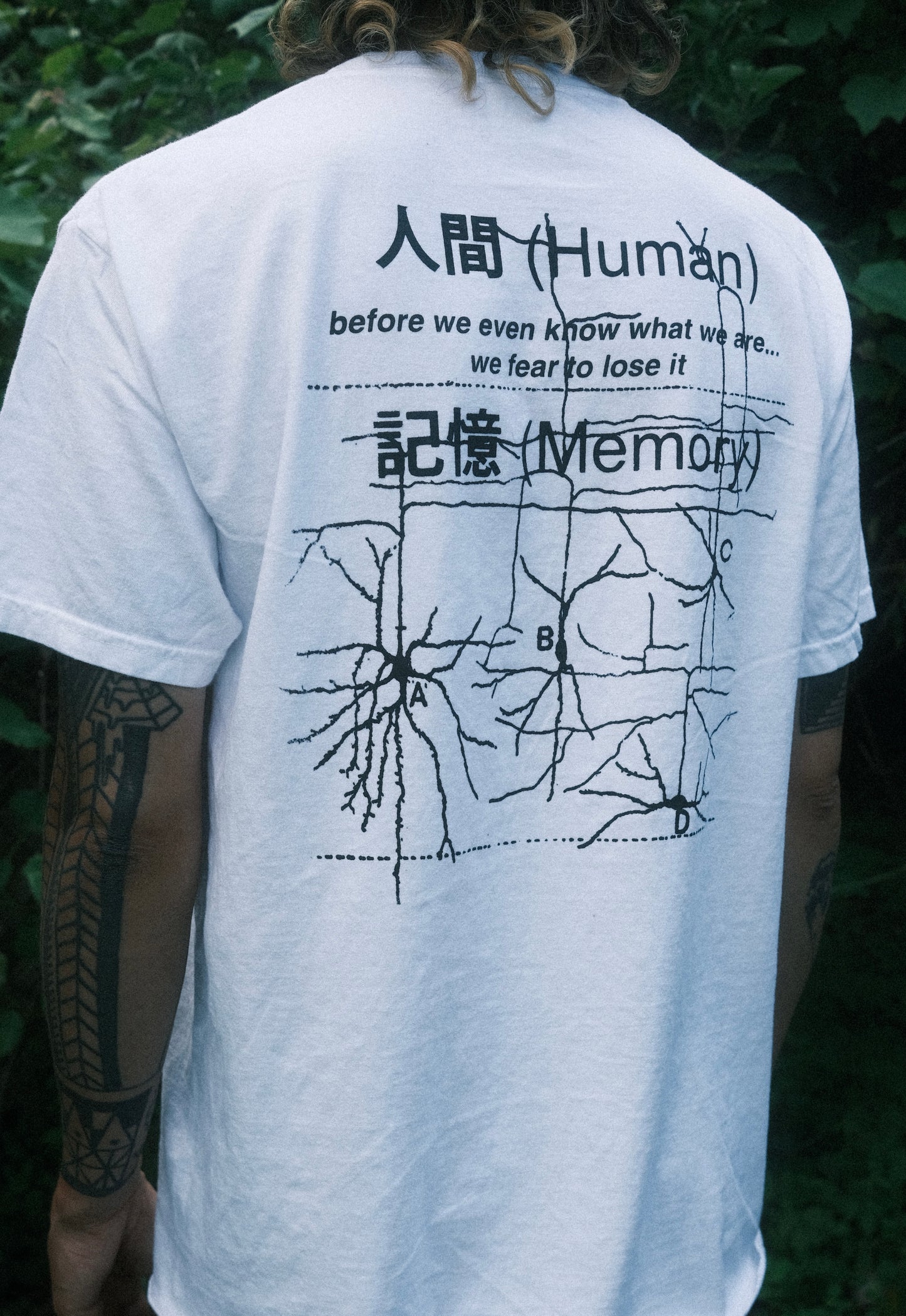 Human Memory on White - Blade Runner 2049