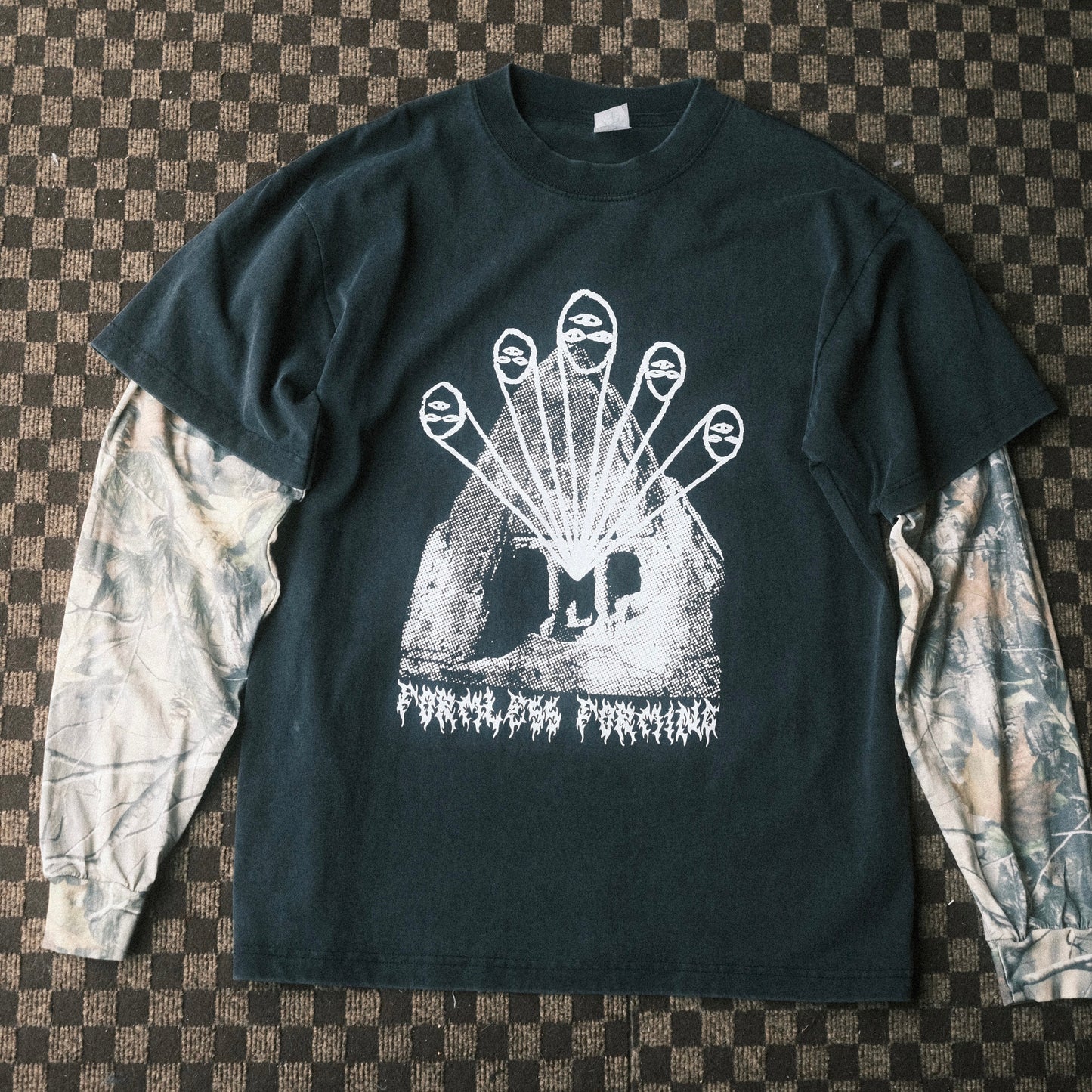 That's The Spirit- White - Vintage Black Camo 2fer