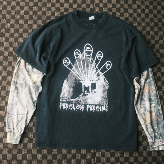 That's The Spirit- White - Vintage Black Camo 2fer