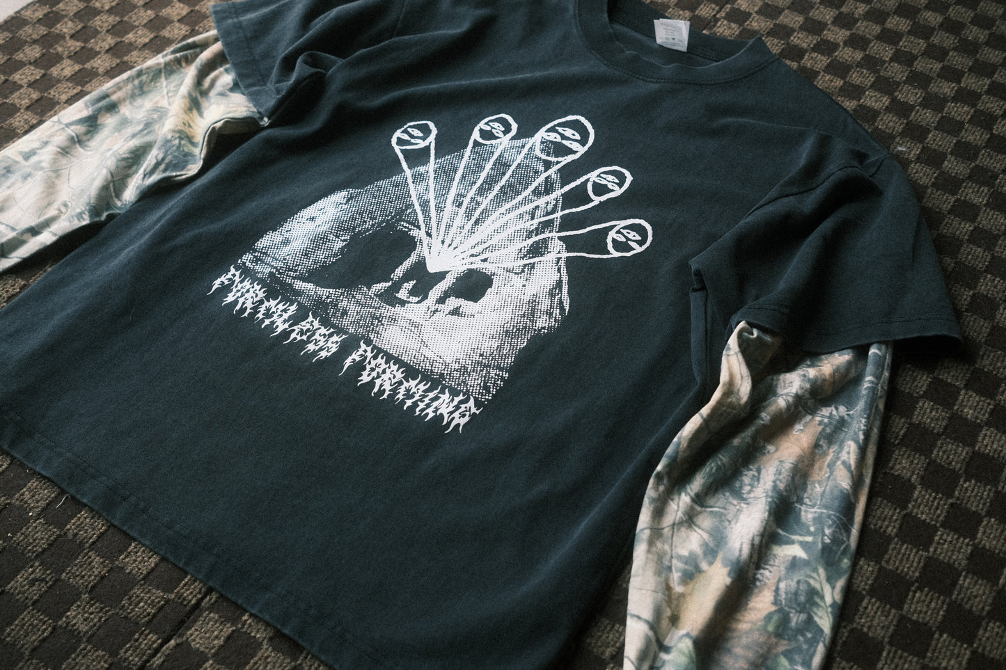 That's The Spirit- White - Vintage Black Camo 2fer