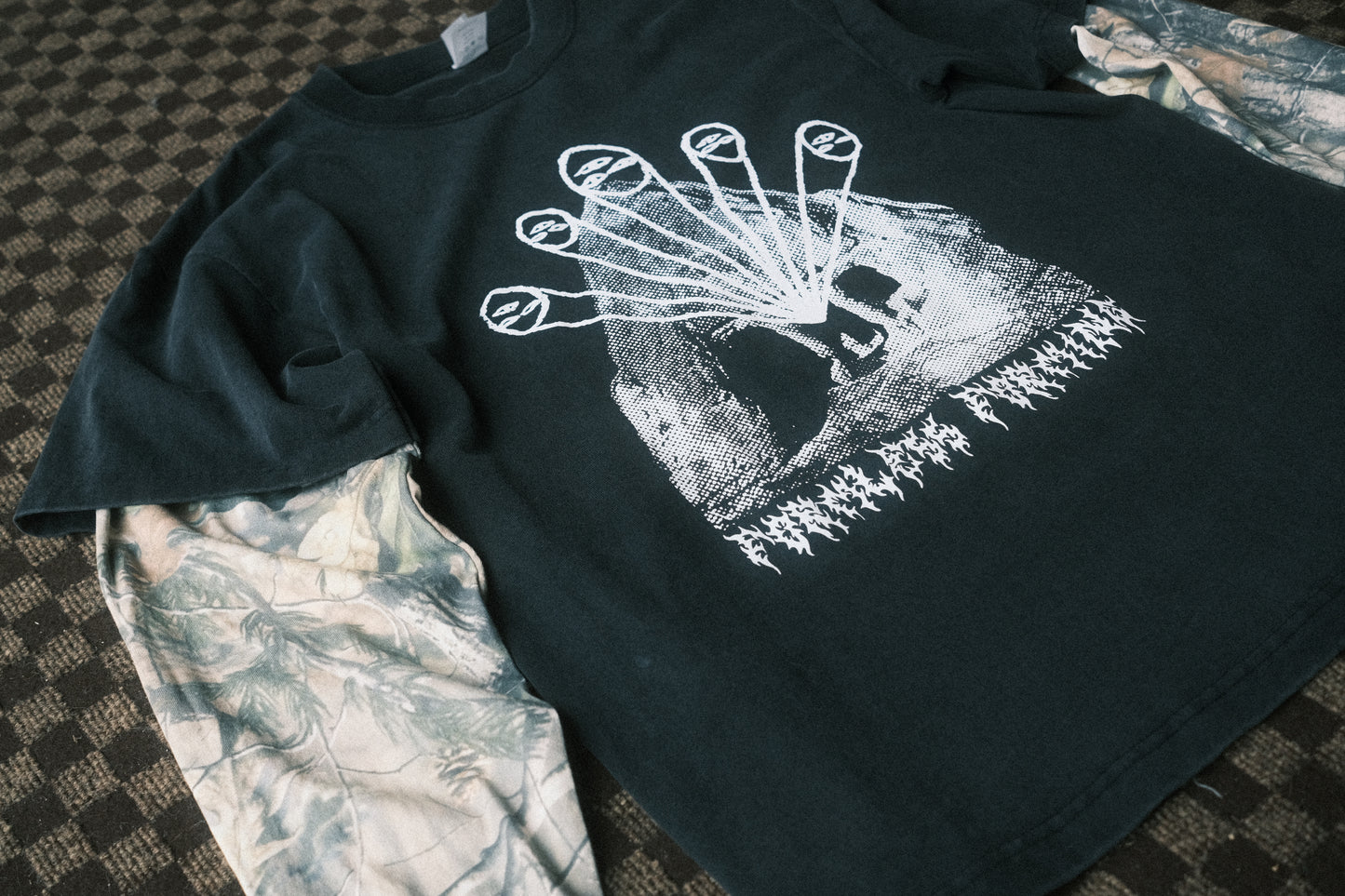 That's The Spirit- White - Vintage Black Camo 2fer