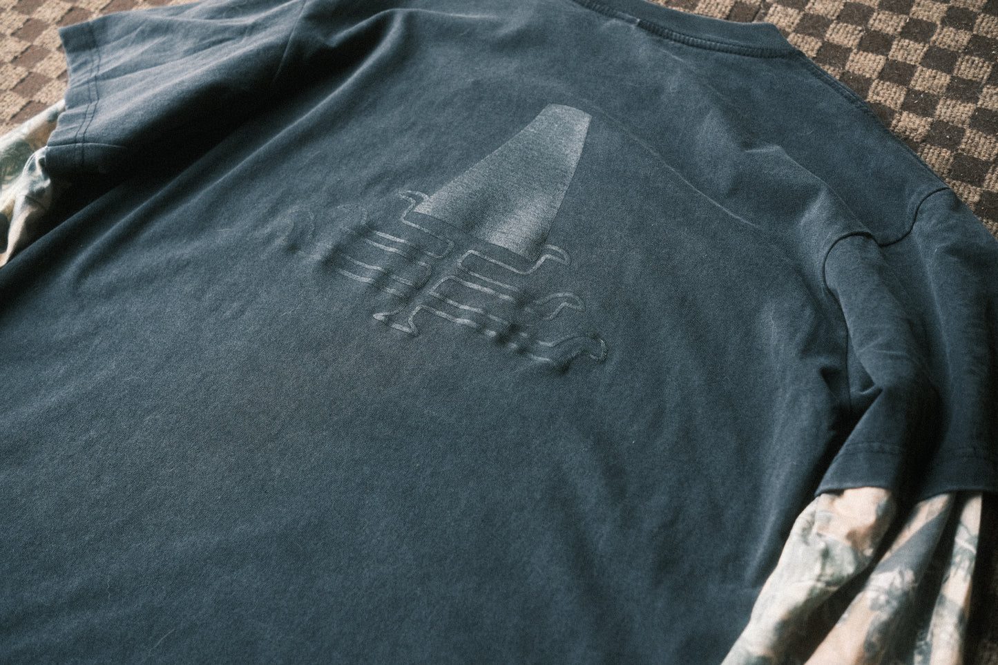 That's The Spirit- White - Vintage Black Camo 2fer