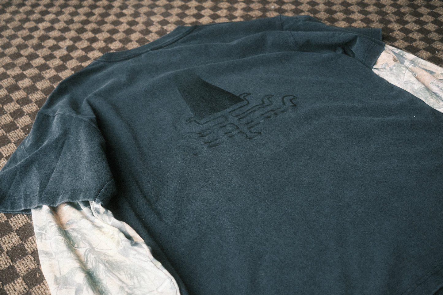 That's The Spirit- White - Vintage Black Camo 2fer