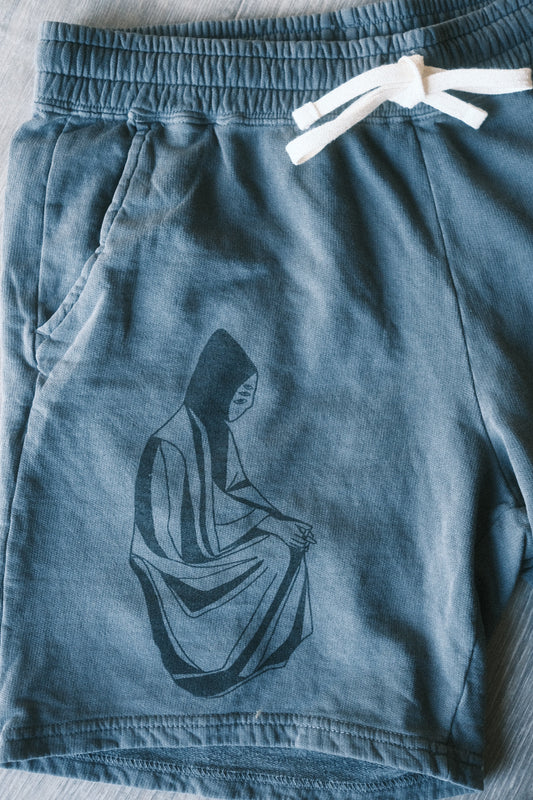 Light Seeker on Pepper Sweat Shorts