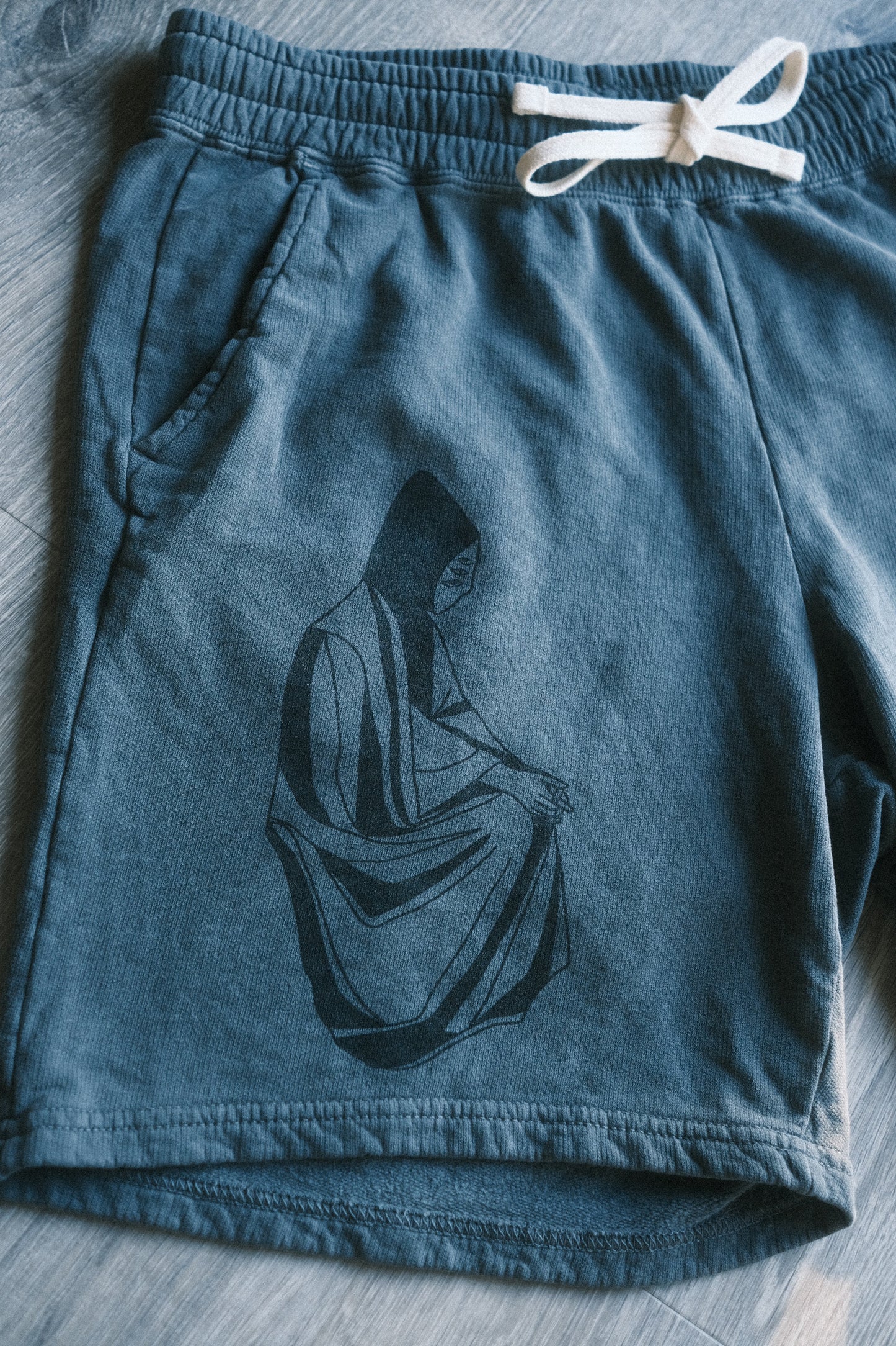 Light Seeker on Pepper Sweat Shorts