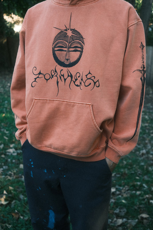 Stone & Steel on Faded Orange Hood