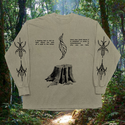 A Floating Leaf on Sandstone L/S