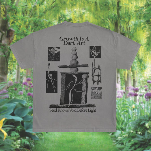 Growth Is A Dark Art on Gray