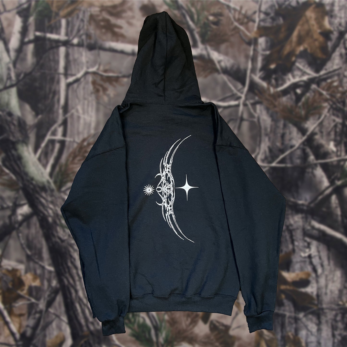 Natural Intelligence on a Black Hoodie