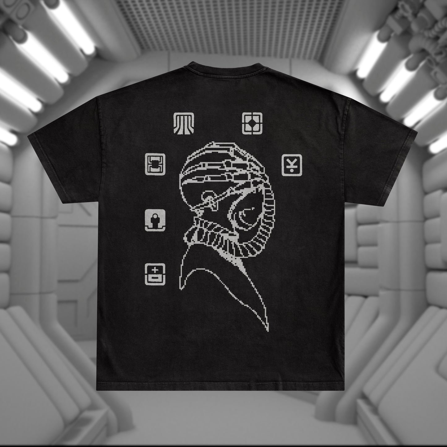 1979 Alien - Nostromo Mission on black