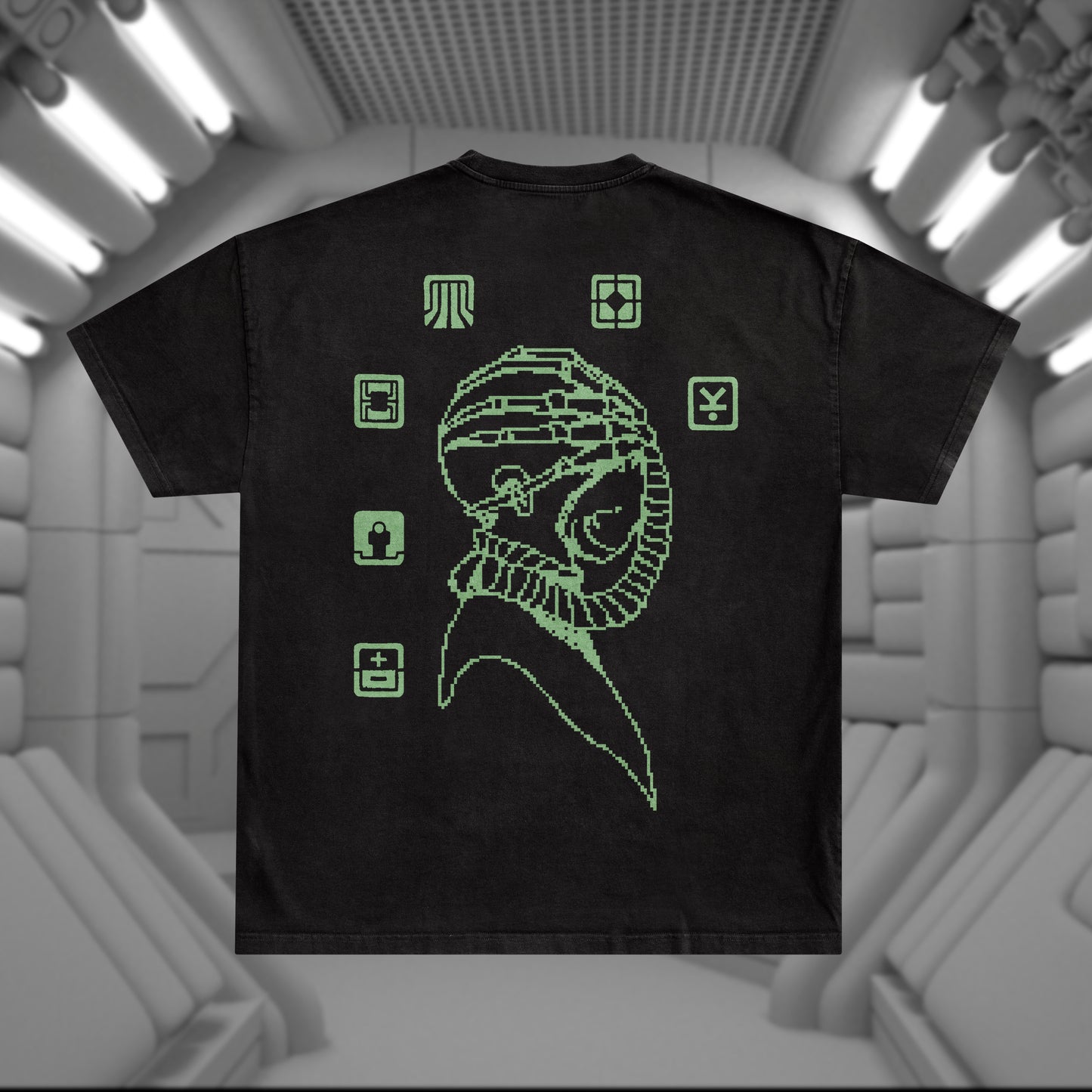 1979 Alien - Nostromo Mission on black