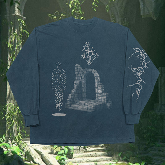 Forest Temple on Vintage Navy