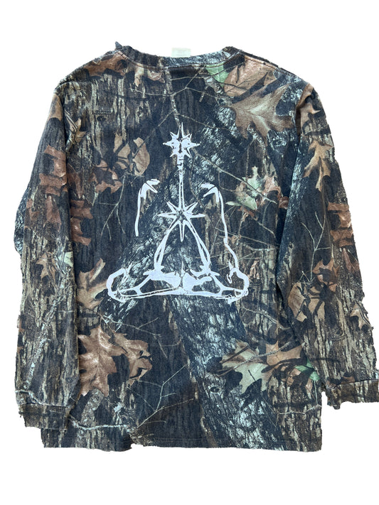 Light Selector on Vintage Long Sleeve Camouflage