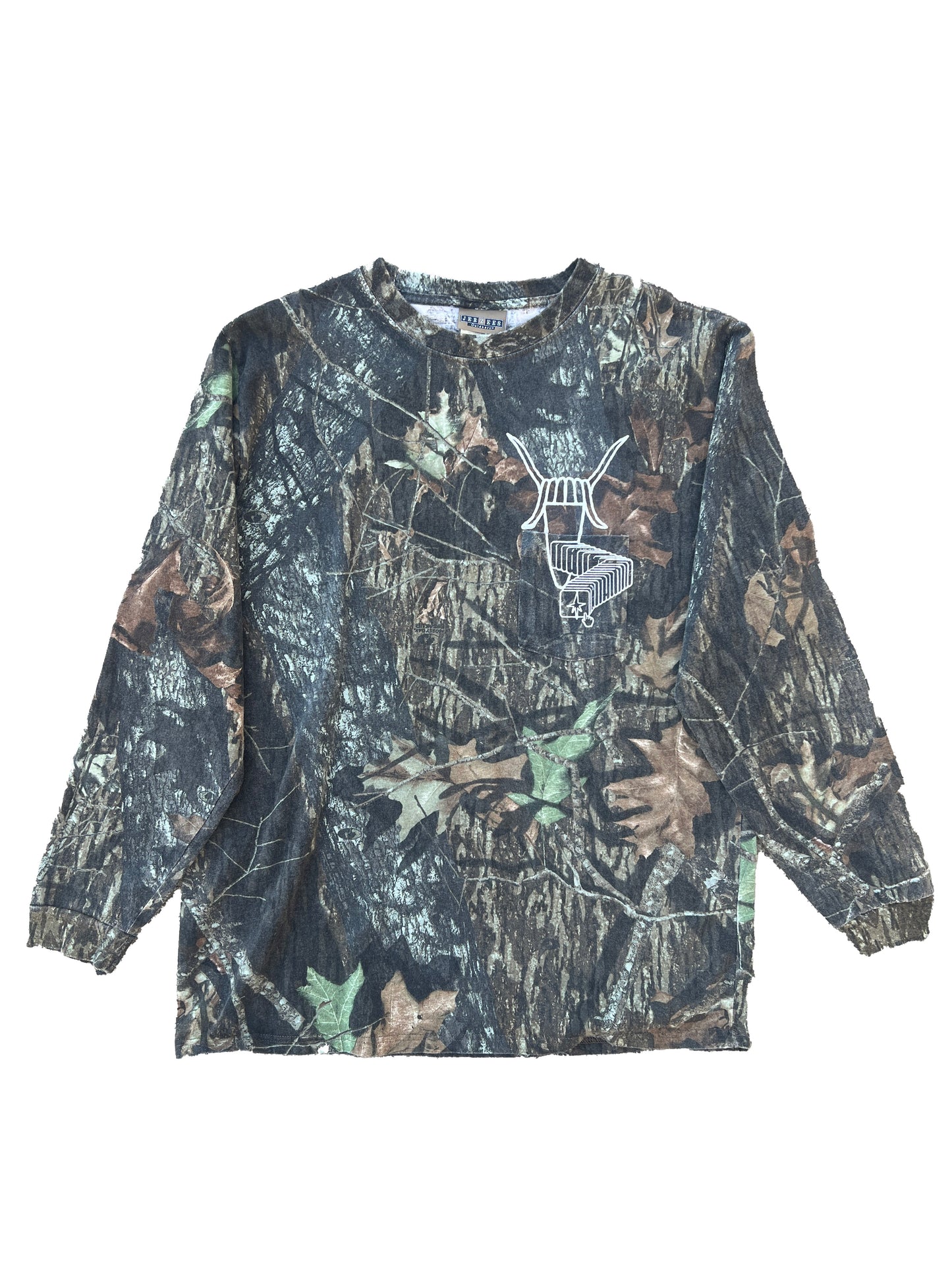 Light Selector on Vintage Long Sleeve Camouflage