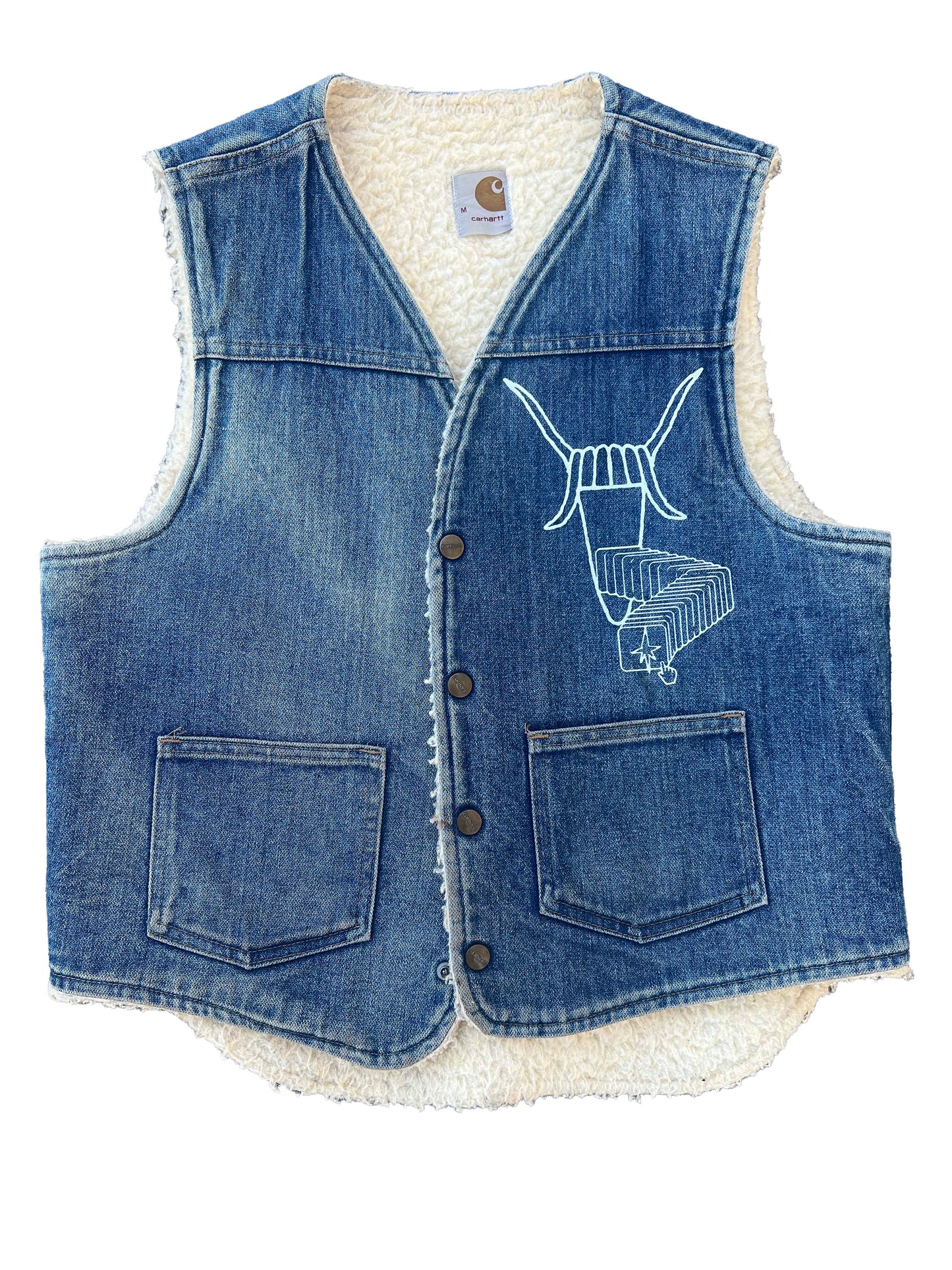 Light Selector on a Vintage Carhartt Denim Vest