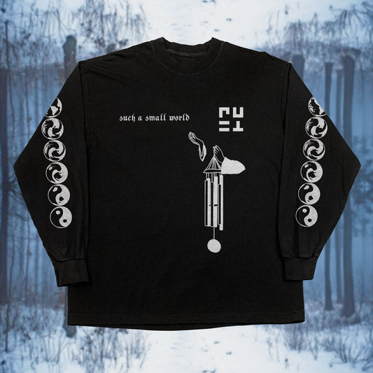 Such A Small World Long Sleeve on Black