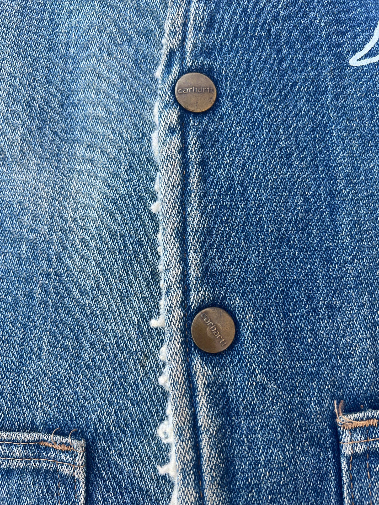 Light Selector on a Vintage Carhartt Denim Vest